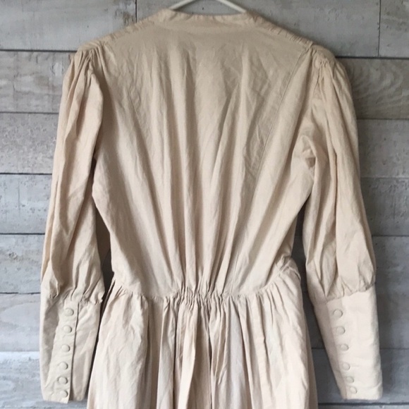 Scully 100% Cotton Long-Sleeve Pioneer Day Dress in Cream - Picture 9 of 14